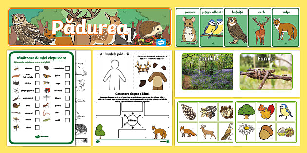 Pădurea – Pachet cu resurse