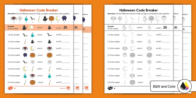 Printable Halloween Handout – A FREE Code!