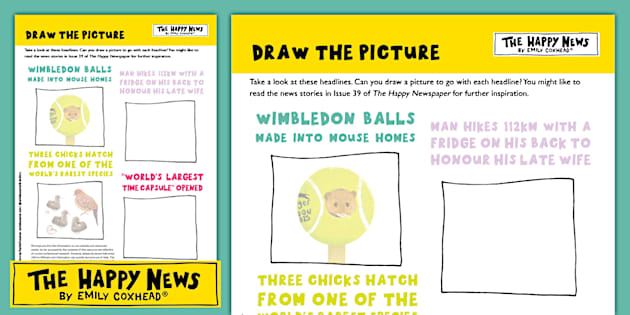 The Happy Newspaper Issue 39: Draw the Picture