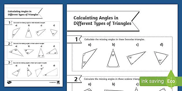 Classifying Triangles by Angles