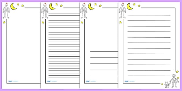 Page Borders to Support Teaching on Funnybones