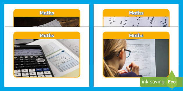 Maths Photo Pack (teacher made) - Twinkl