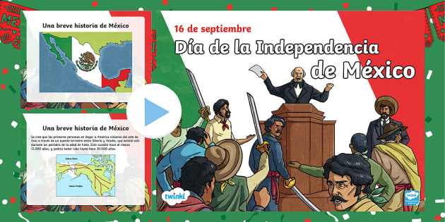 Powerpoint Día De La Independencia De México Twinkl