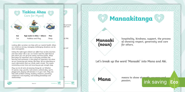 Caring Manaakitanga Hecho Por Educadores Twinkl