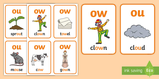 My ow Sound Family Flashcards - Twinkl