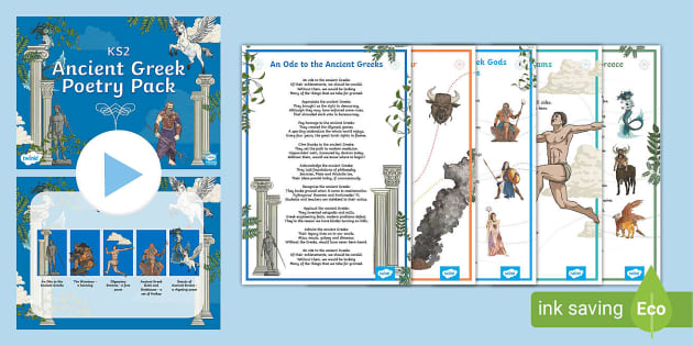 Ancient Greek Poetry KS2 Pack - Primary Resource - Twinkl