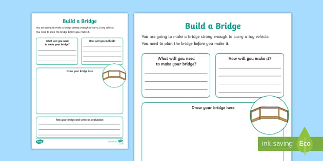 Bridge Building Activity for Kids | Primary Resources