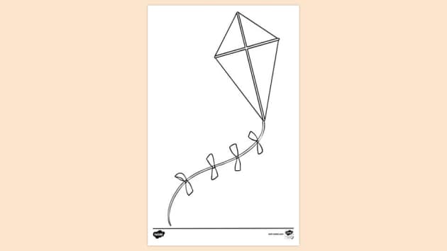 Kite Drawing PNG Transparent Images Free Download | Vector Files | Pngtree