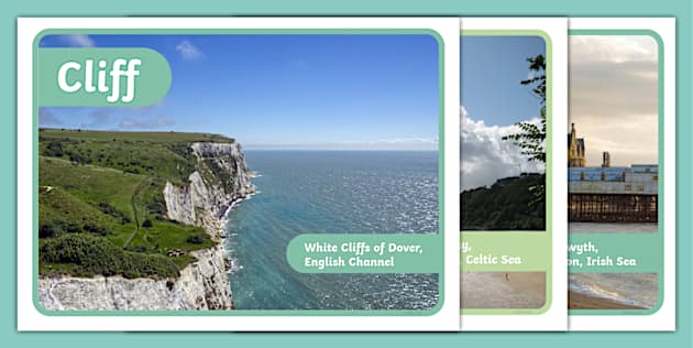 Geo Wonderers KS1 The UK Physical Features Word Mat Lesson Three