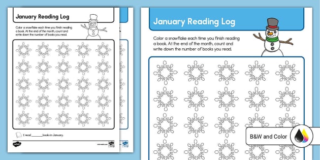 December Reading Log (teacher made) - Twinkl