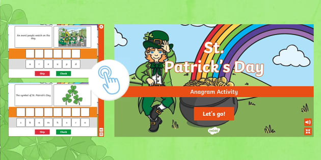 anagrams generator for st patrick day