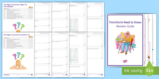 Maths Functions Questions: Assessment Pack | GCSE Maths