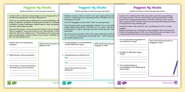 Paggawa Ng Hinuha (Grades 5-6) | Philippines | Twinkl