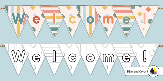 Pastel Pennant Bulletin Board Letters - Kindergarten Korner - A  Kindergarten Teaching Blog