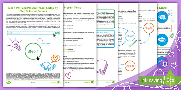 Year 6 Past and Present Tense: A Step-by-Step Guide for Parents