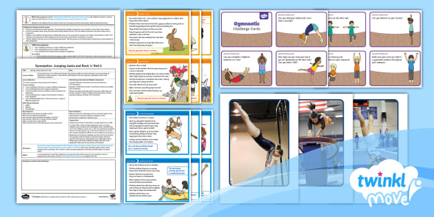 What are Jumps in Gymnastics? - Types of Jumps - Twinkl