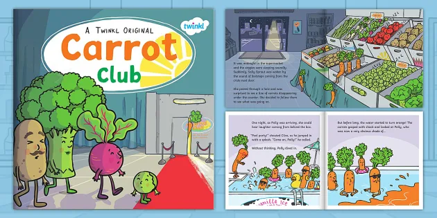 Carrot Club eBook - Anti-Bullying Story for Kids - Twinkl