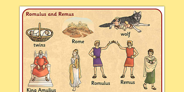 Romulus And Remus Word Mat Teacher Made Twinkl