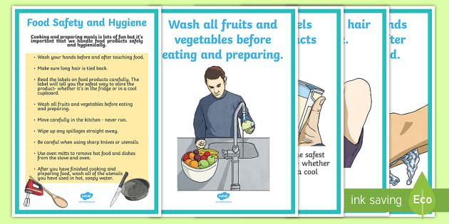 Au T2 D 117 Food Safety And Hygiene Display Posters  Ver 1 