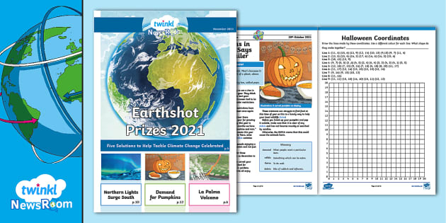 Printable News Articles for Kids: NewsRoom Nov 2021 Magazine