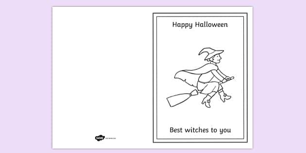 How to Spot a Witch Worksheet