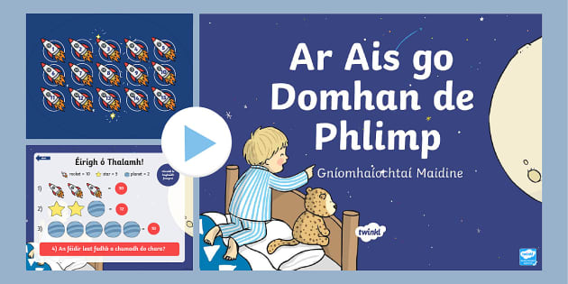 Ar Ais go Domhan de Phlimp Gníomhaíochtaí Maidine