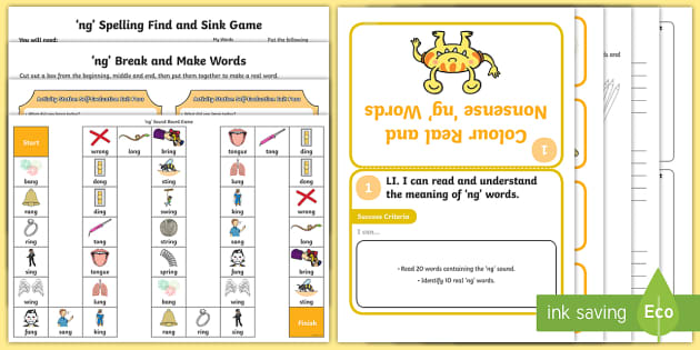 Ng Sound Activity Stations Teacher Made Twinkl