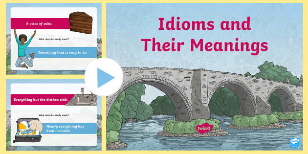 Idioms to Describe People - ppt download