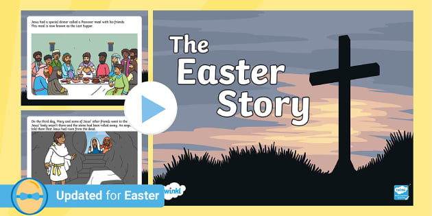 Easter Story PowerPoint – KS1 (teacher made) - Twinkl