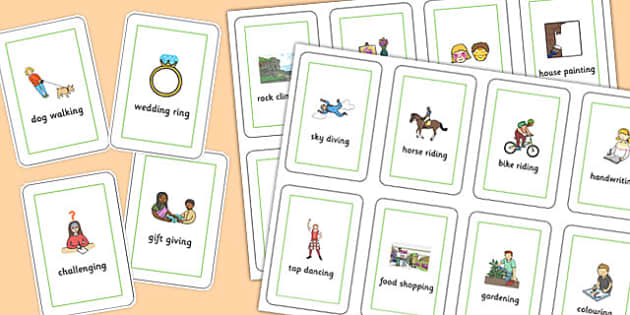 Three Syllable Final 'ng' Playing Cards (teacher made)