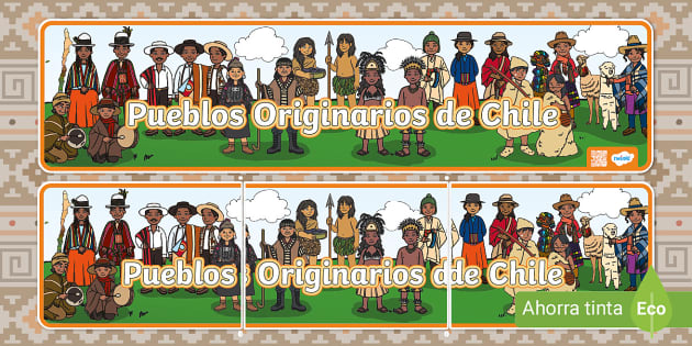 Cartel: Pueblos Originarios de Chile