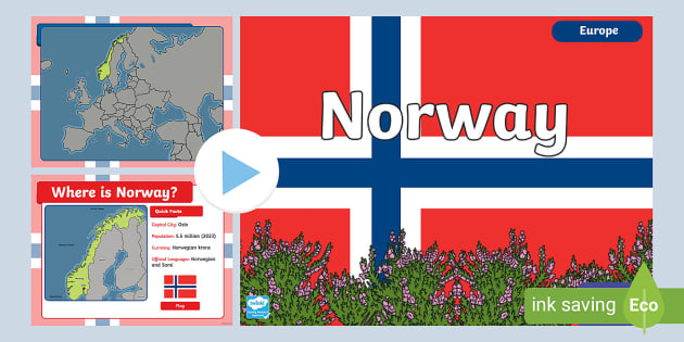 KS1 Norway PowerPoint (Hecho Por Educadores) - Twinkl