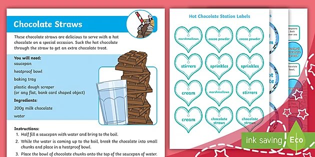 Hot Chocolate Station Guide