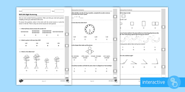 Naplan Year 3 Worksheets