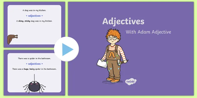 Adjectives Ppt Grammar Resources