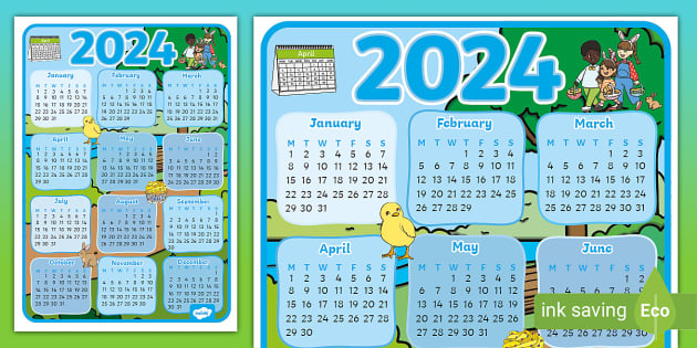 Twelve Tables 2024 Wall Calendar