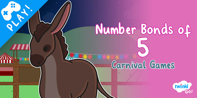 👉 Number Bonds to 5 Interactive Game - Twinkl Go!