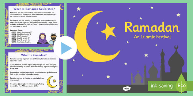 Ramadan Information PowerPoint - ramadan, islam, information