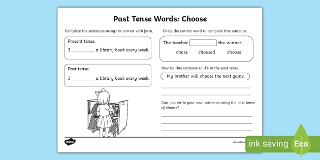 Past Tense -ed  Made By Teachers