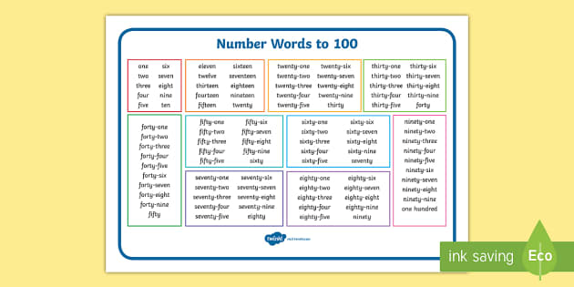 free-number-words-up-to-100-mats-teacher-made-twinkl
