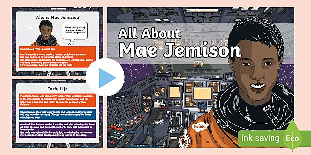 Vocabulary words for Mae Jemison: Space Scientist. - ppt download
