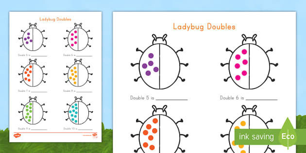 doubles to 20 worksheet educational resources twinkl usa