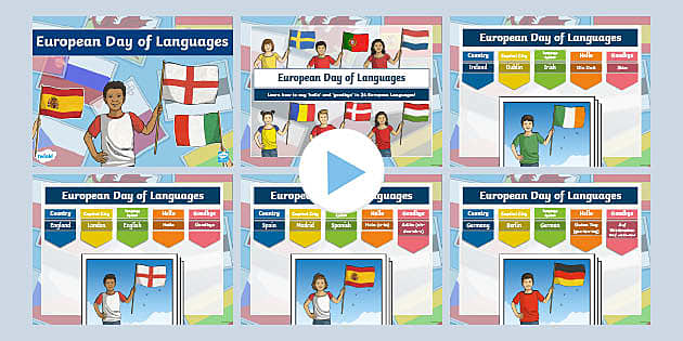 European Day of Languages PowerPoint (Teacher-Made) - Twinkl