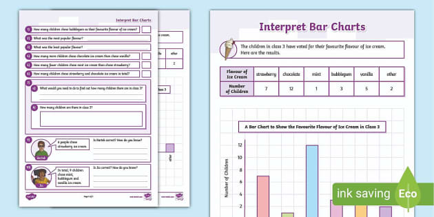 👉 Year 3 Summer Bar Charts Activity Sheets (teacher made)