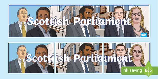 Scottish Parliament Elections Display Banner (teacher made)