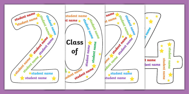 NEW Class Of 2024 Editable Name Posters Teacher Made   Nz T 1696800065 Class Of 2024 Editable Name Posters   Ver 1 