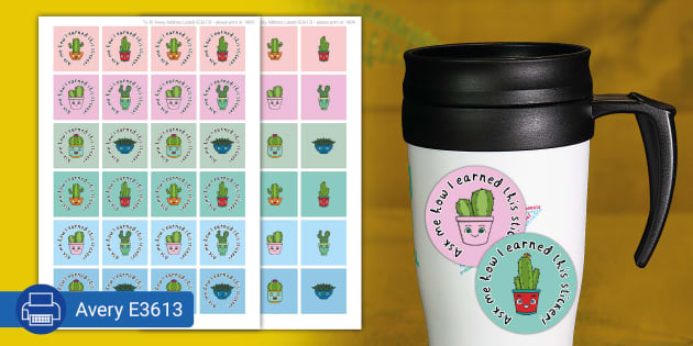 To-Go Cups Motivational Stickers