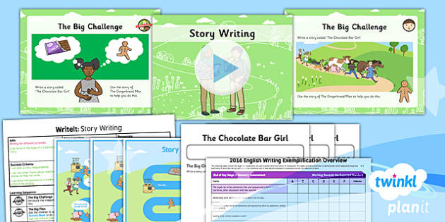 Traditional Tales: The Gingerbread Man Y2 Writing Assessment Story Writing