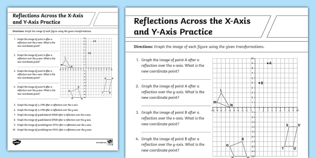 Learn About Reflection Over the Line Y=X