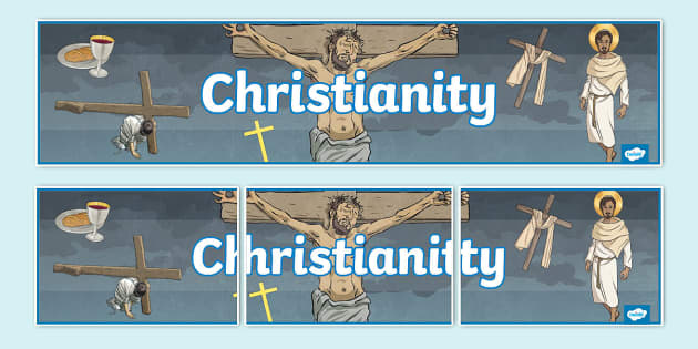 Christianity Display Banner (Teacher-Made) - Twinkl